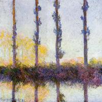 Monet, Claude Oscar - Four Trees